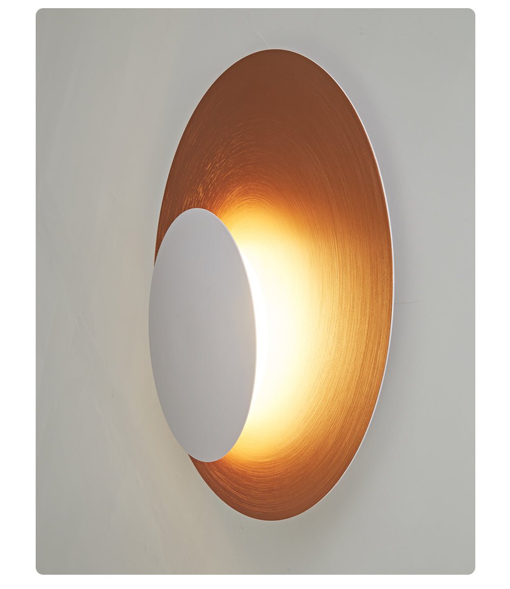Crescent Halo-vägglampa