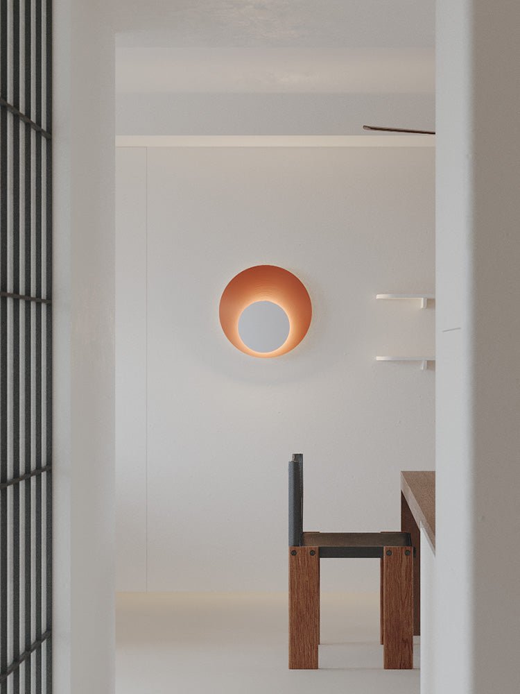 Crescent Halo-vägglampa