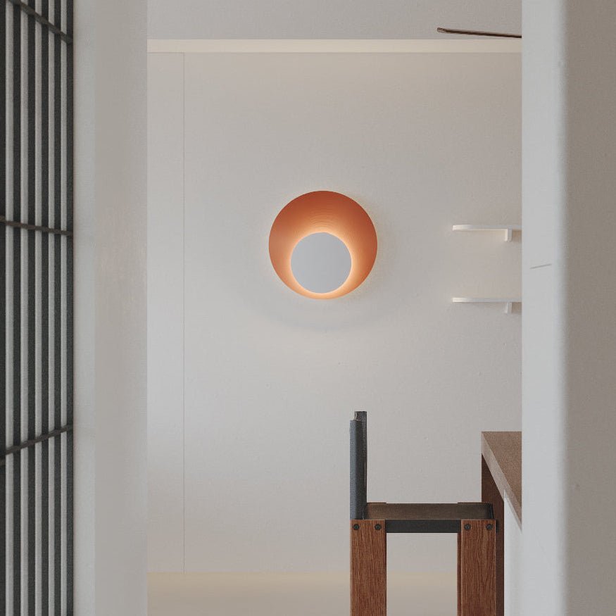 Crescent Halo-vägglampa