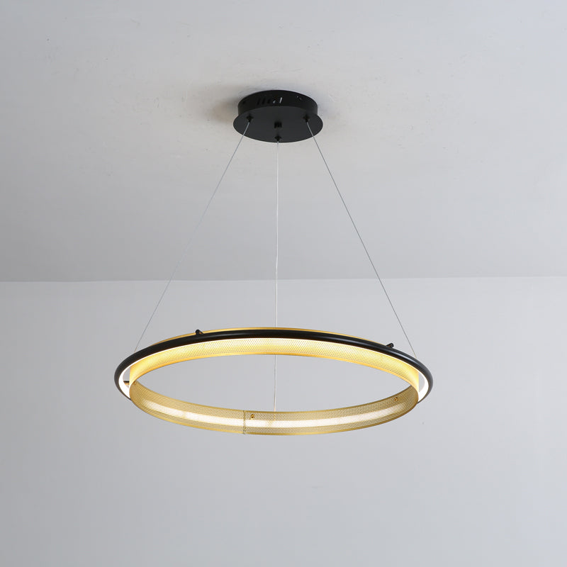 Erveliel moderni minimalistinen pyöreä LED-kattokruunu