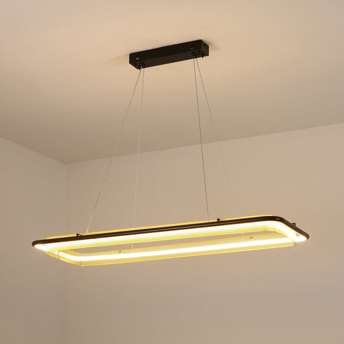 Erveliel moderni minimalistinen pyöreä LED-kattokruunu