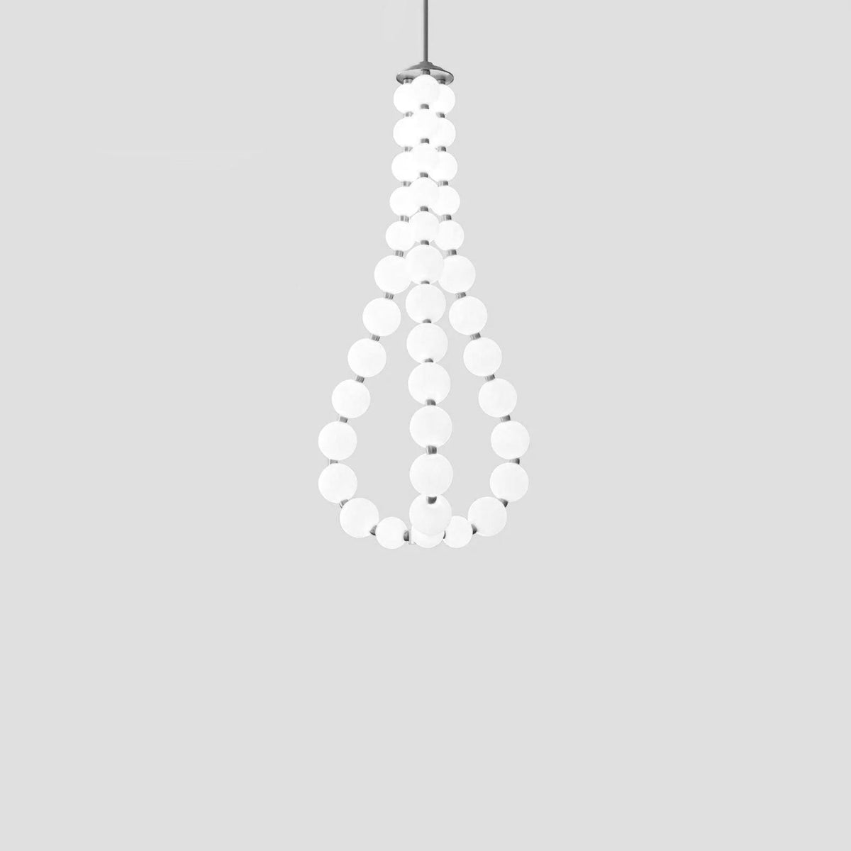 Modern minimalistisk akrylkrona med ädelstensdesign