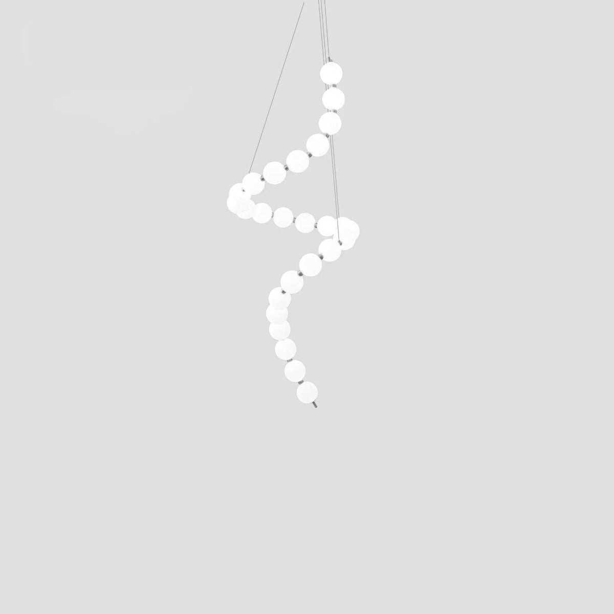 Modern minimalistisk akrylkrona med ädelstensdesign