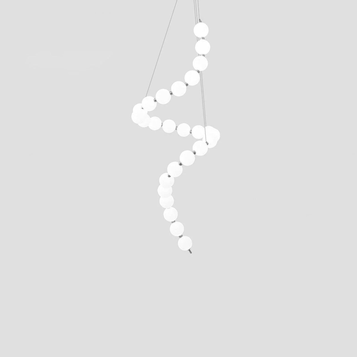 Modern minimalistisk akrylkrona med ädelstensdesign