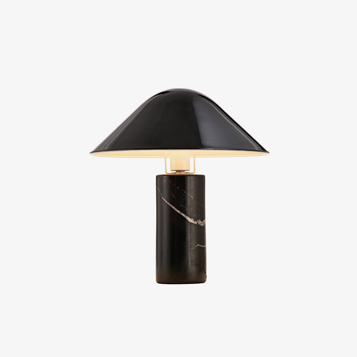 Minimalistisk marmorbordlampe Elyrian