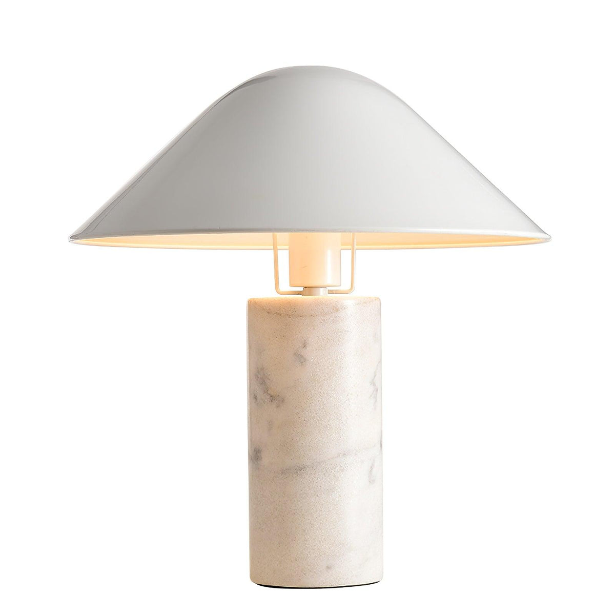 Minimalistisk marmorbordlampe Elyrian