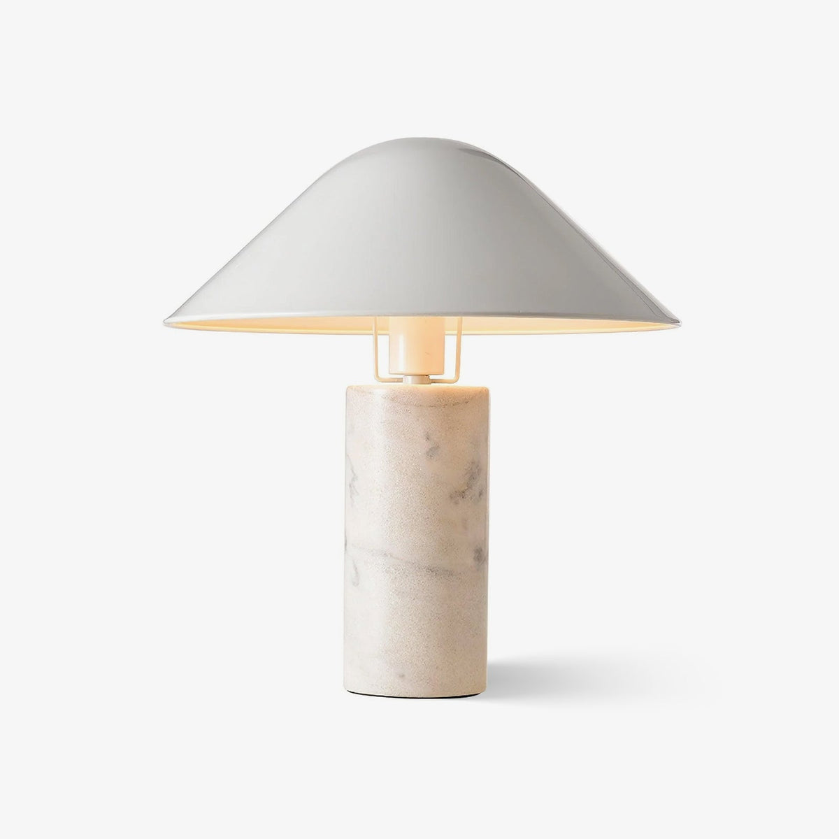 Minimalistisk marmorbordlampe Elyrian
