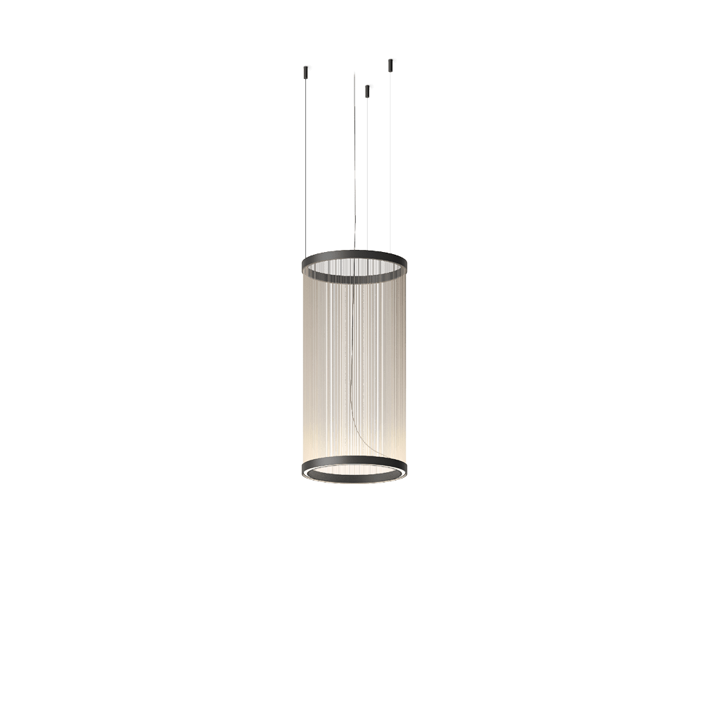 Hyn minimalistisk pendellampe i aluminium
