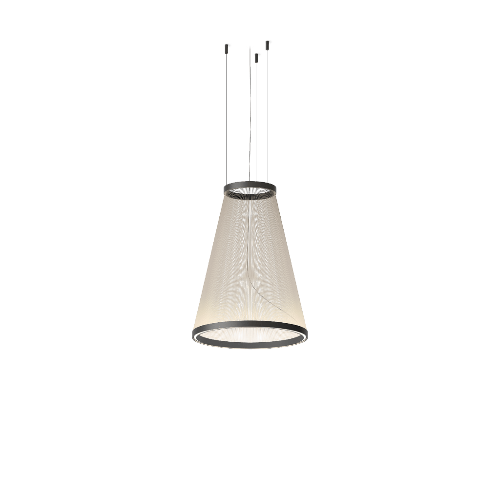 Hyn minimalistisk pendellampe i aluminium
