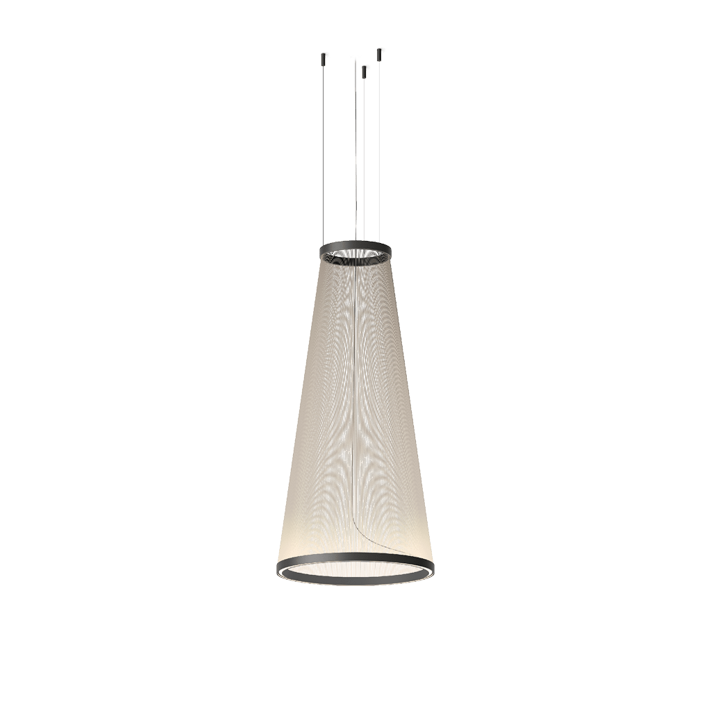 Hyn minimalistisk pendellampe i aluminium