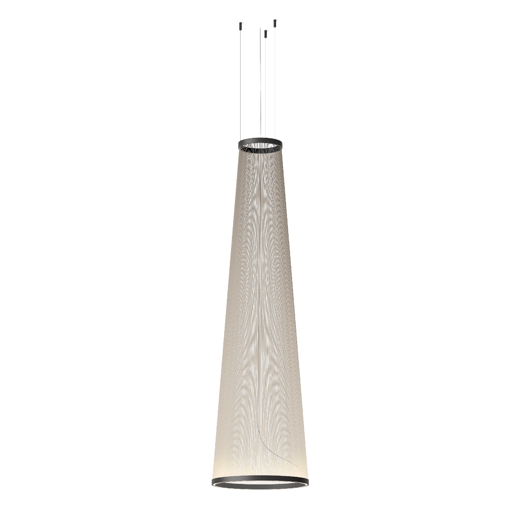 Hyn minimalistisk pendellampe i aluminium