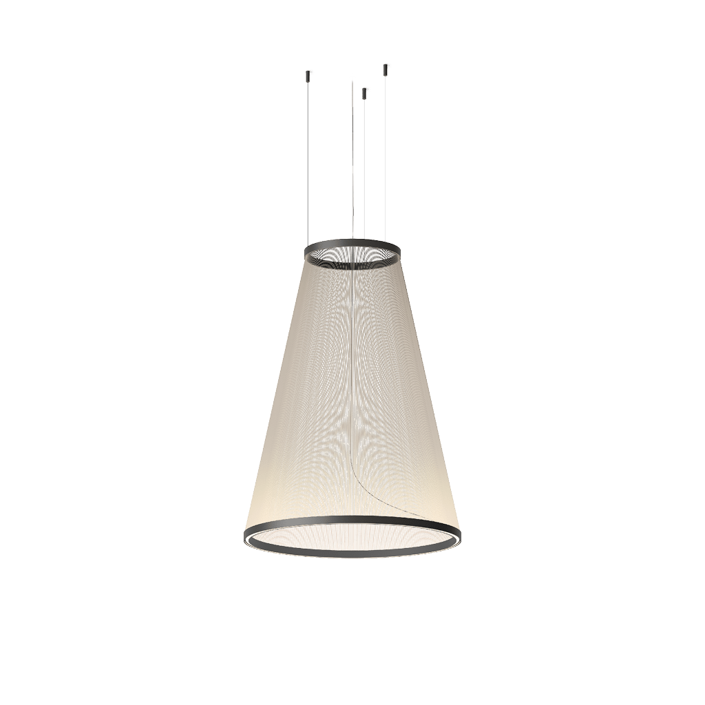 Hyn minimalistisk pendellampe i aluminium