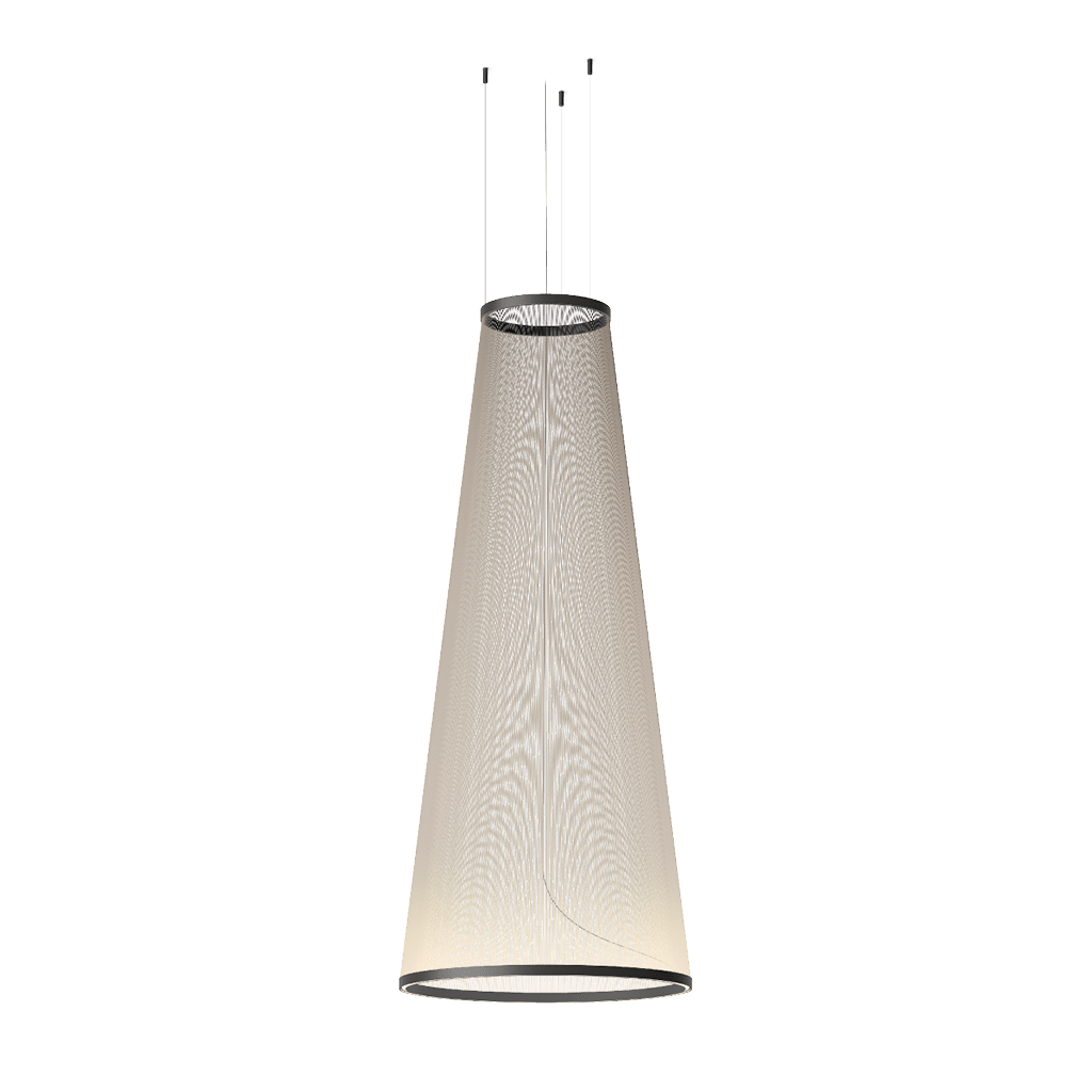 Hyn minimalistisk pendellampe i aluminium