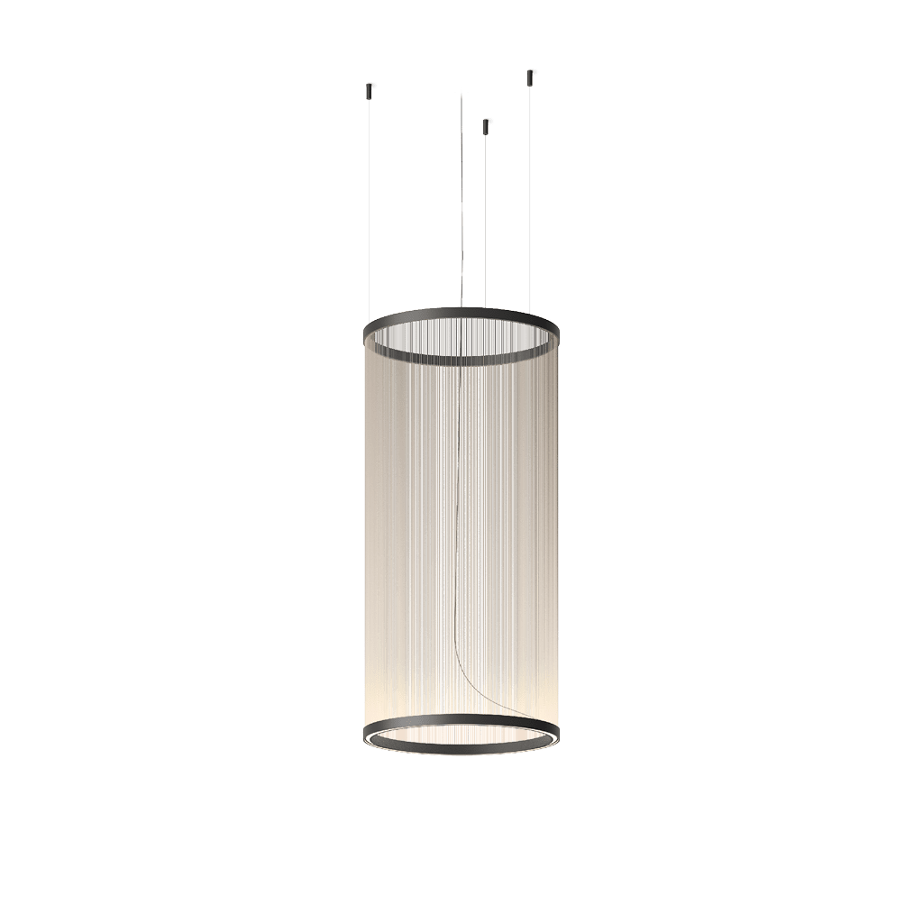 Hyn minimalistisk pendellampe i aluminium