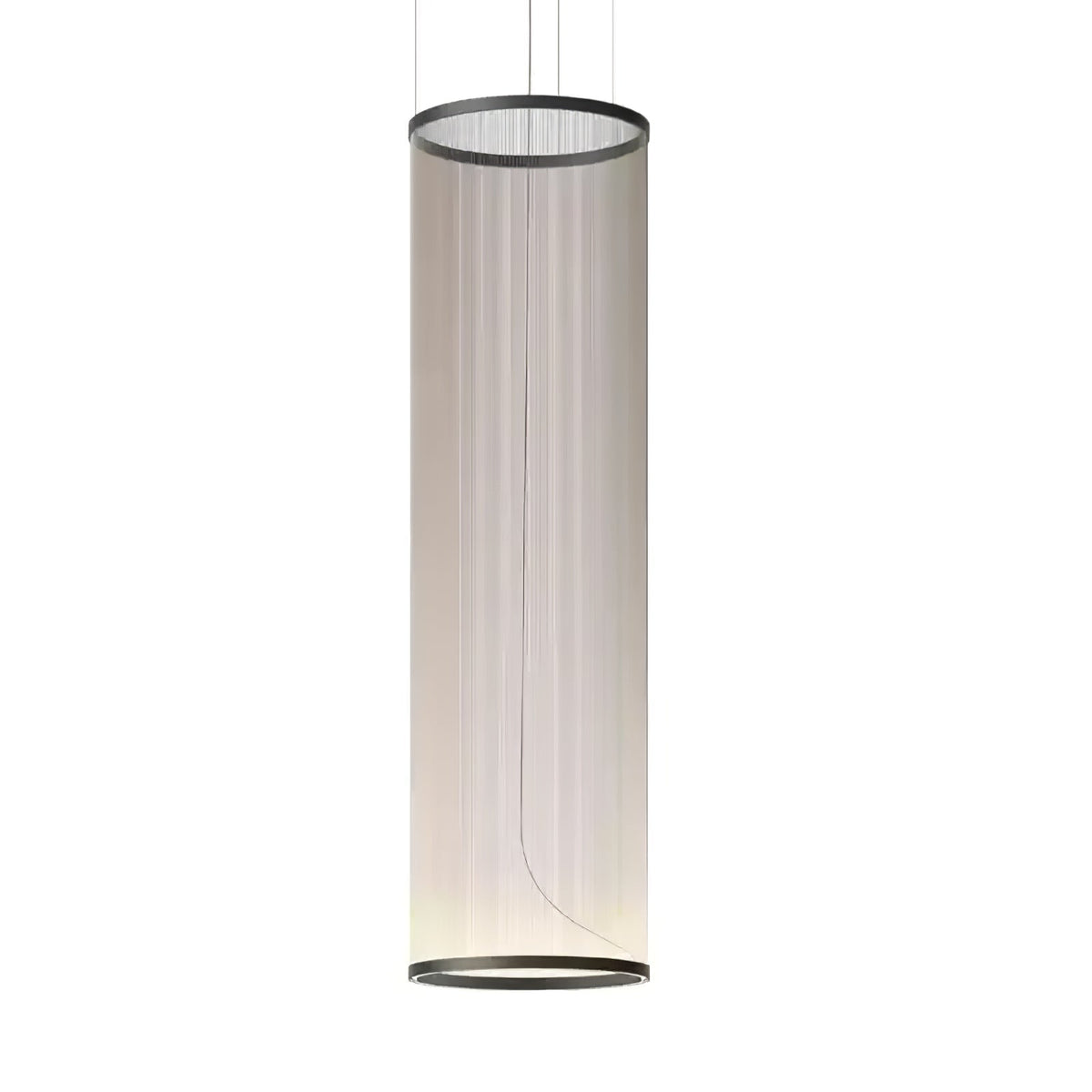 Hyn minimalistisk pendellampe i aluminium