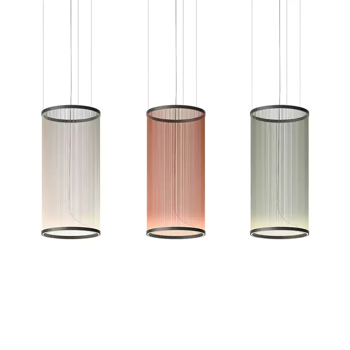 Hyn minimalistisk pendellampe i aluminium