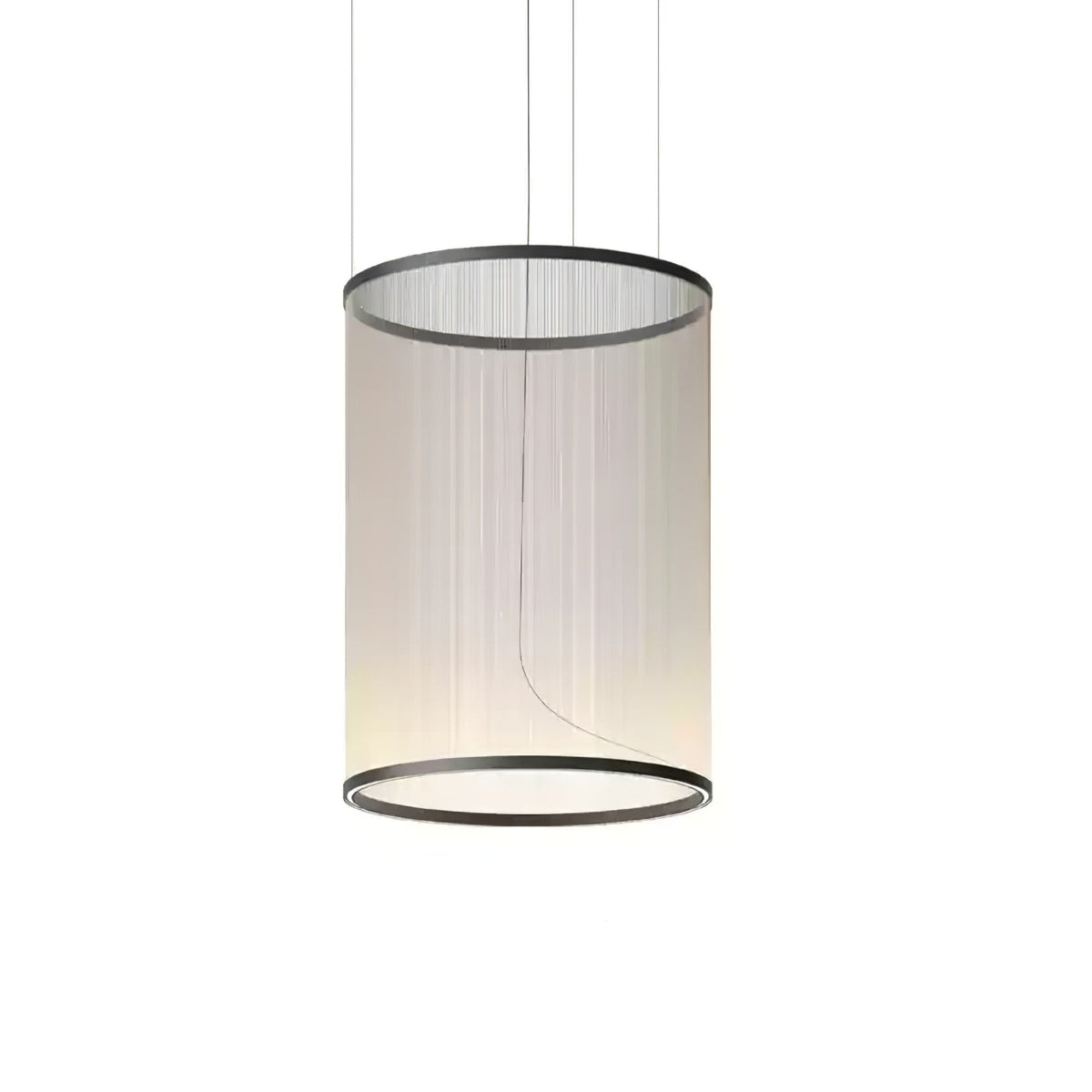 Hyn minimalistisk pendellampe i aluminium