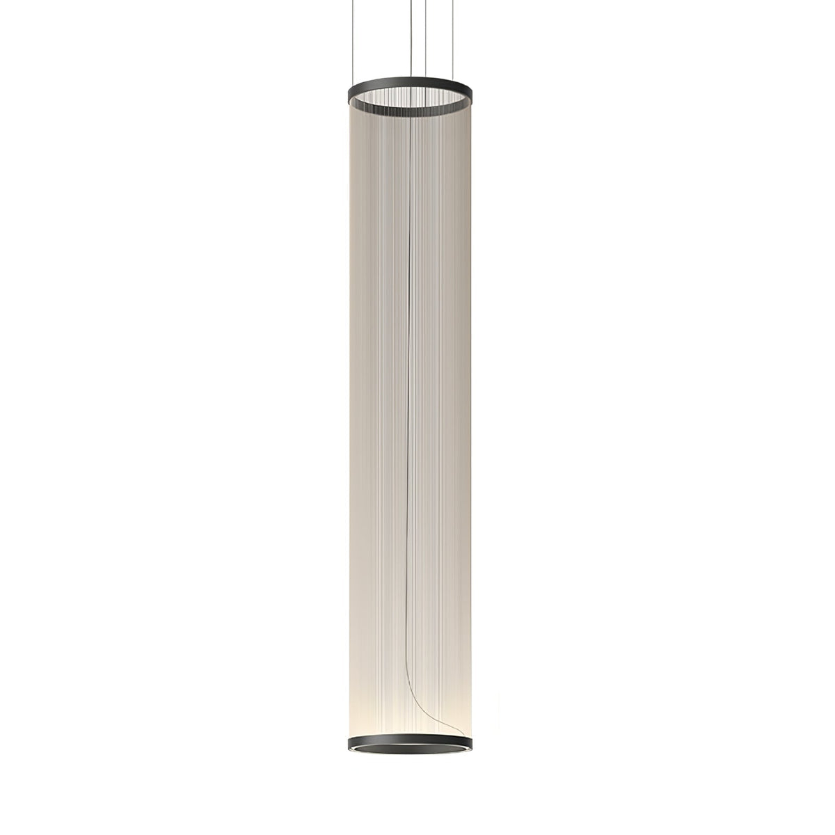 Hyn minimalistisk pendellampe i aluminium