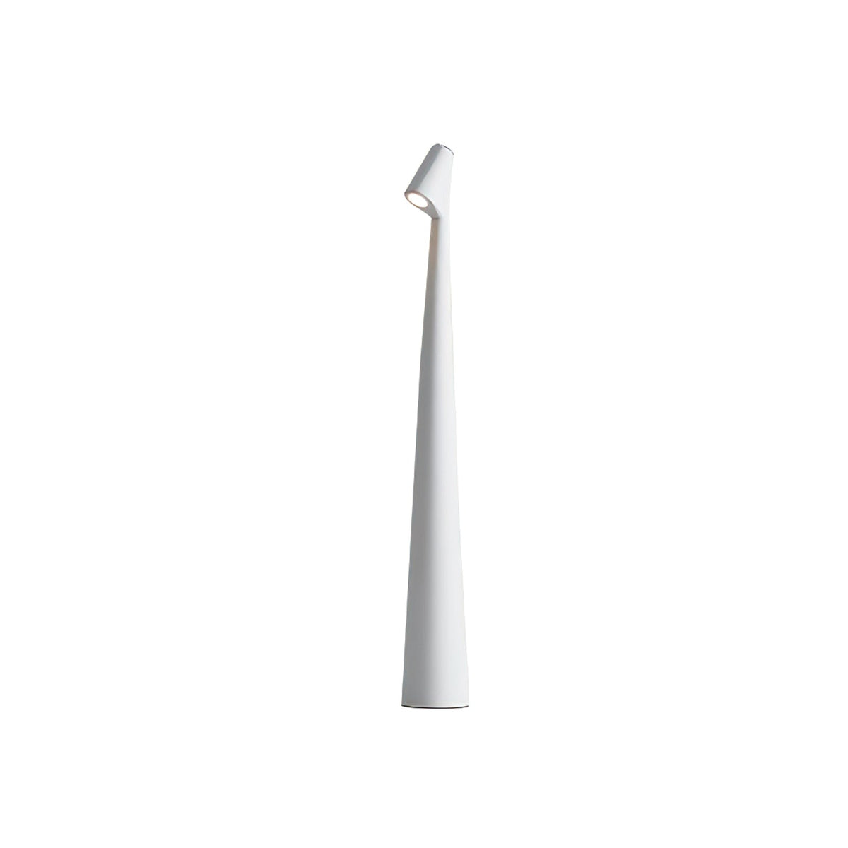 Candeeiro de mesa Nirerora minimalista em acrílico