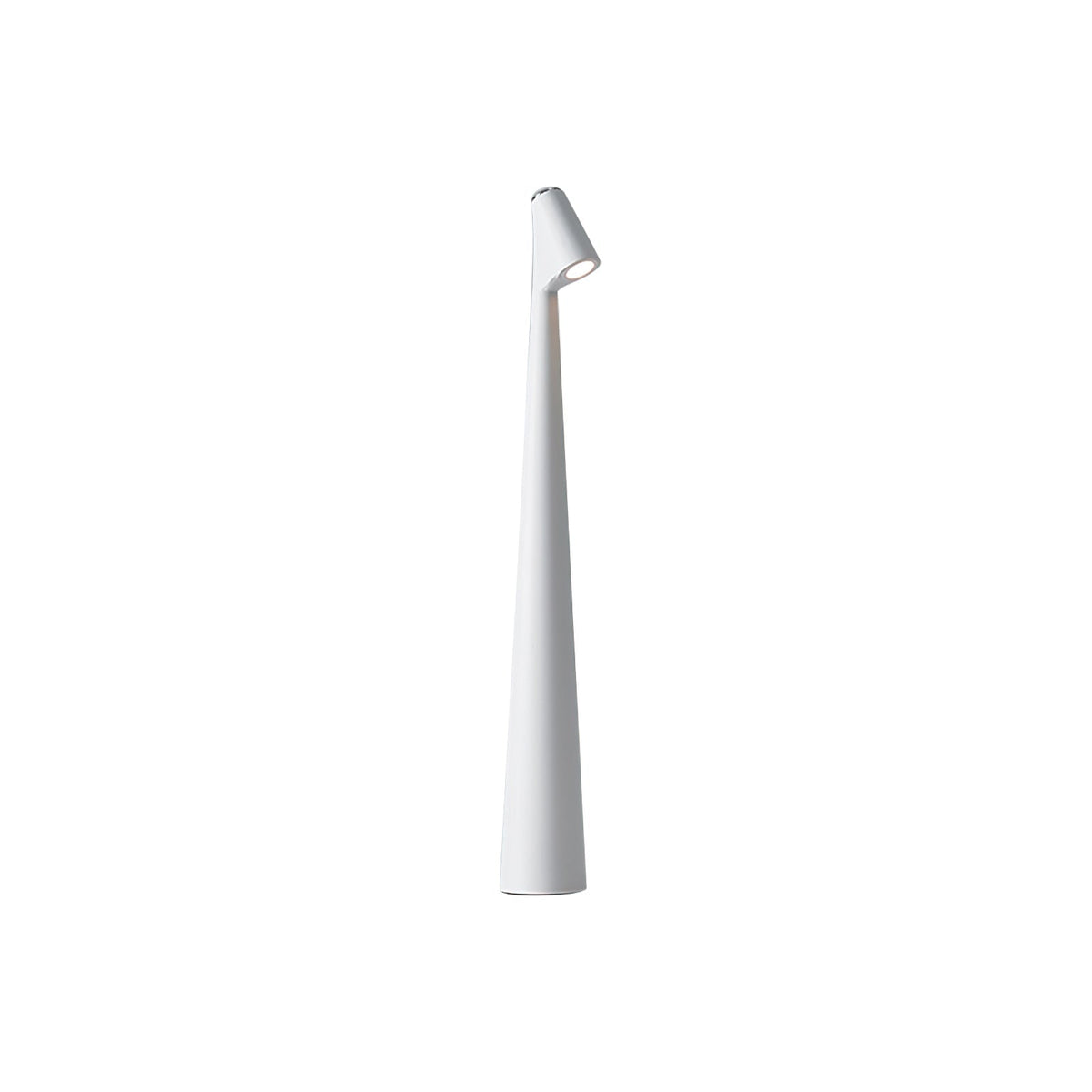 Candeeiro de mesa Nirerora minimalista em acrílico