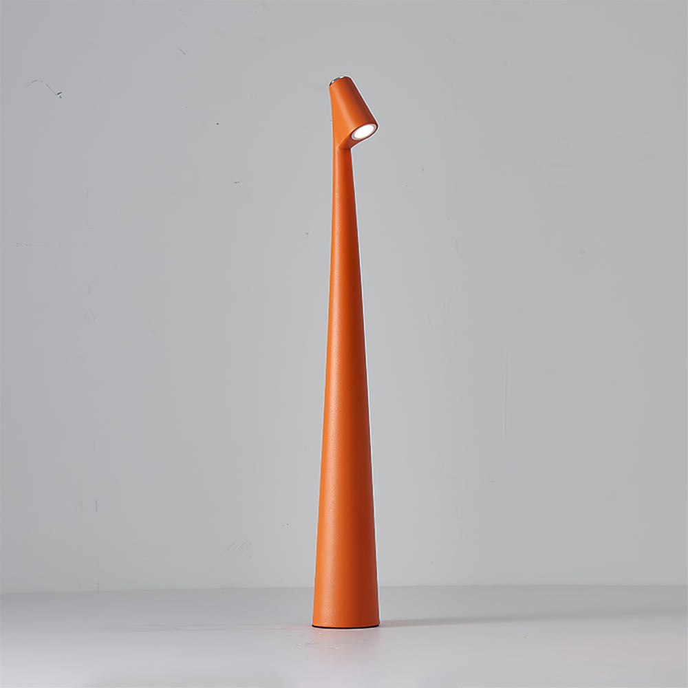 Candeeiro de mesa Nirerora minimalista em acrílico