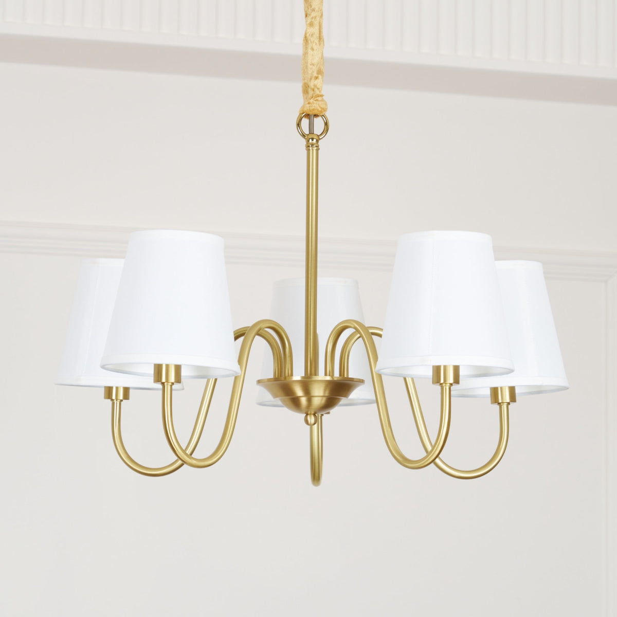 Candelabro tradicional de tecido Stacey Dalen