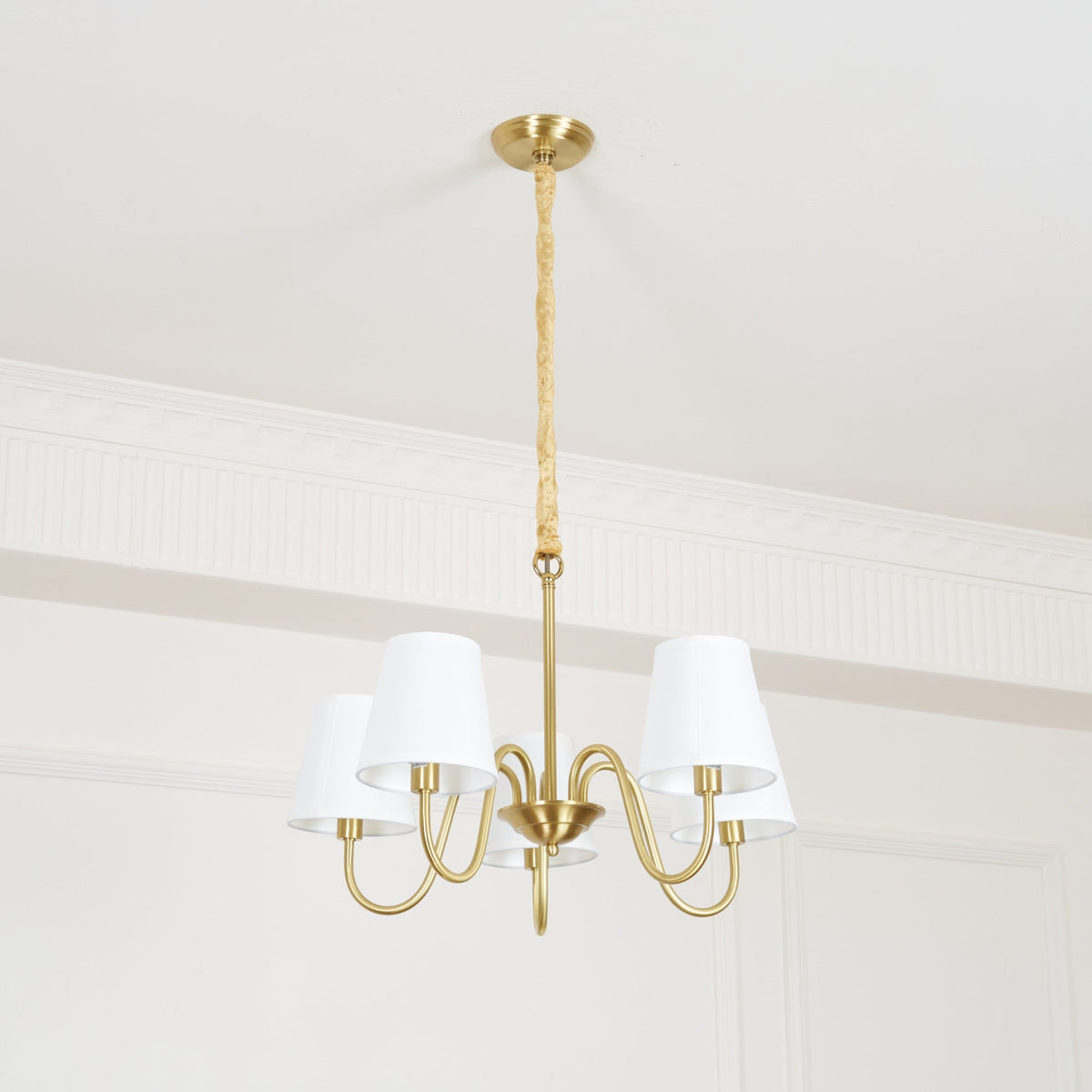 Candelabro tradicional de tecido Stacey Dalen