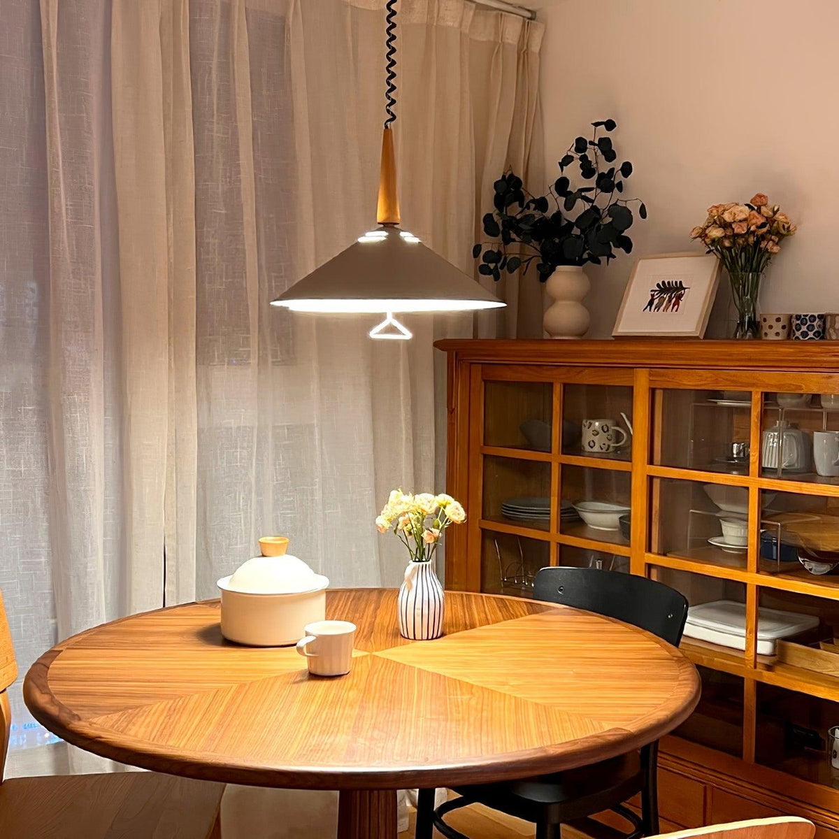 Jolvin moderne minimalistisk retro-pendellampe