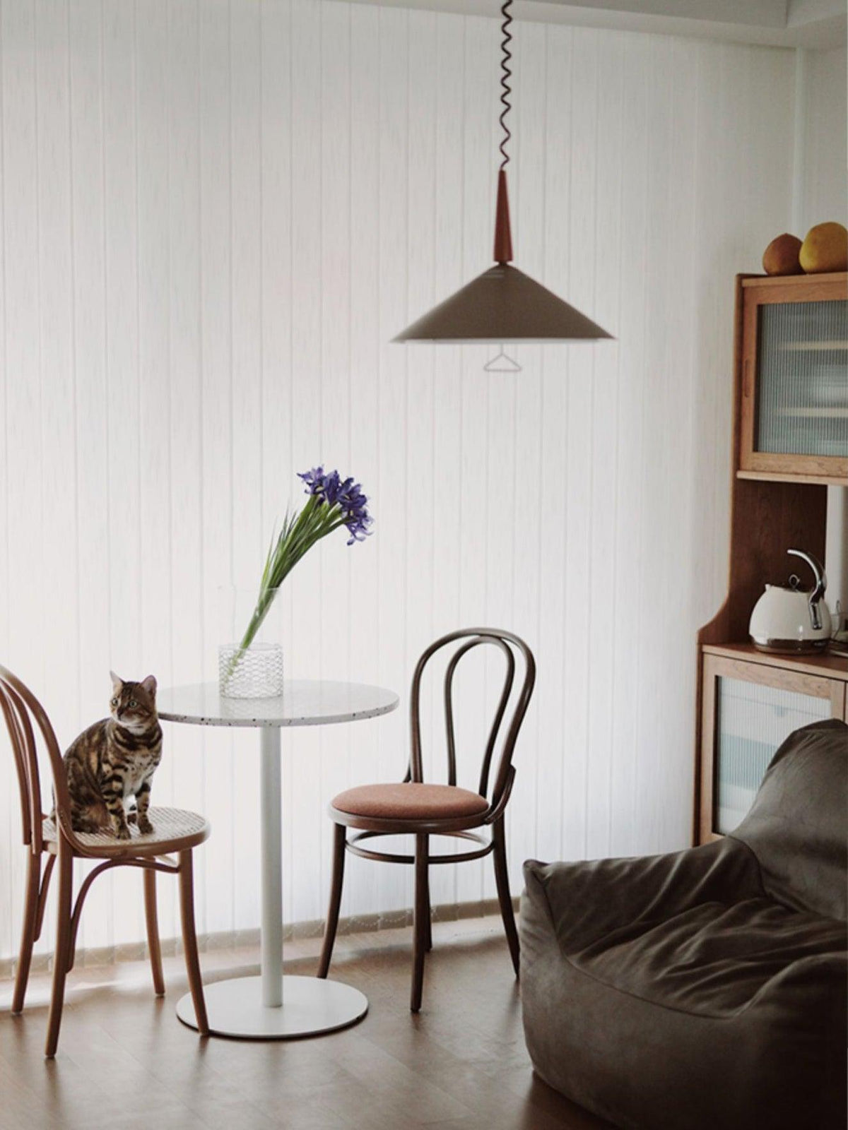 Jolvin moderne minimalistisk retro-pendellampe