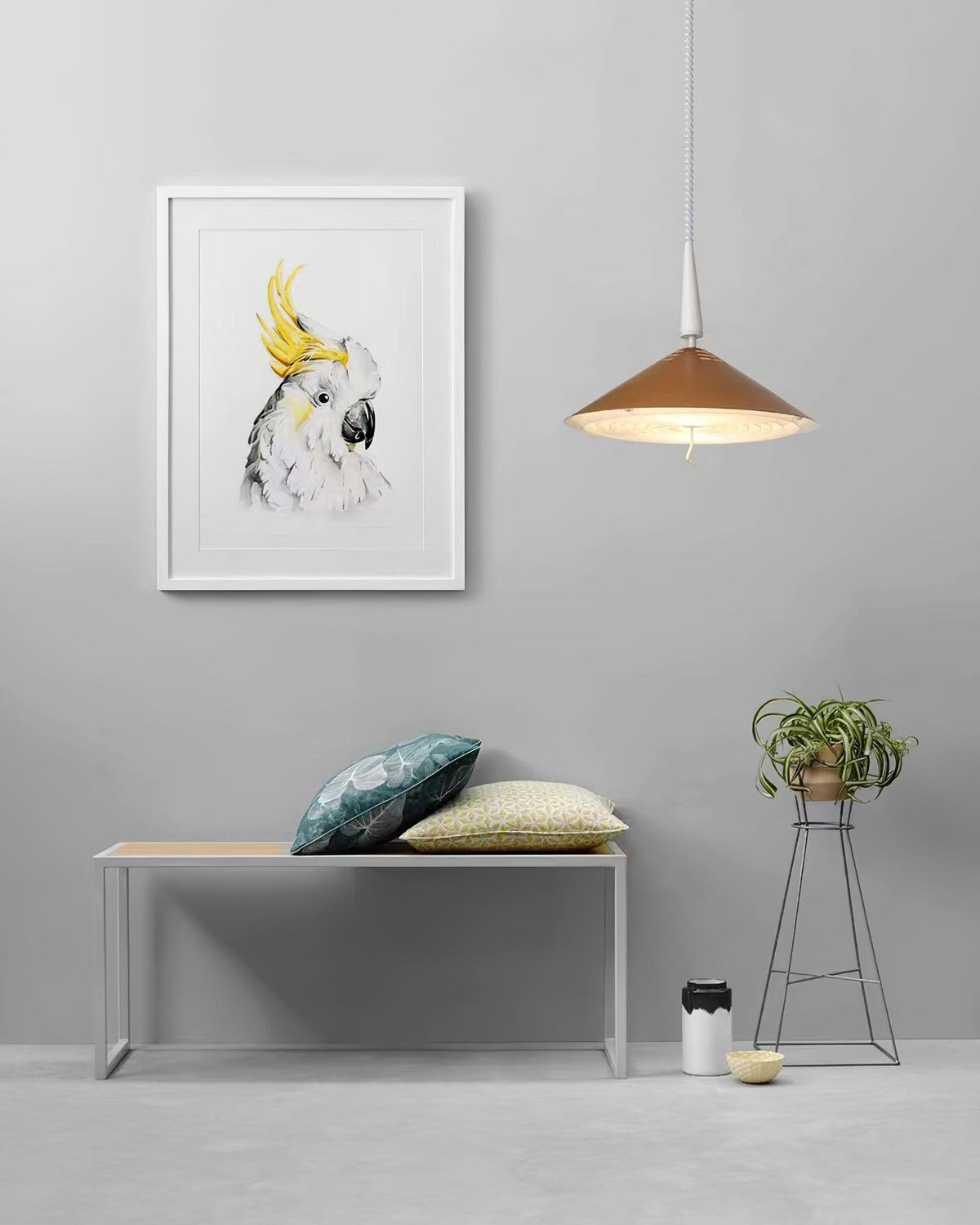 Jolvin moderne minimalistisk retro-pendellampe