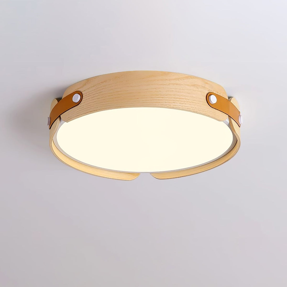Edan moderne minimalistisk loftslampe i træ