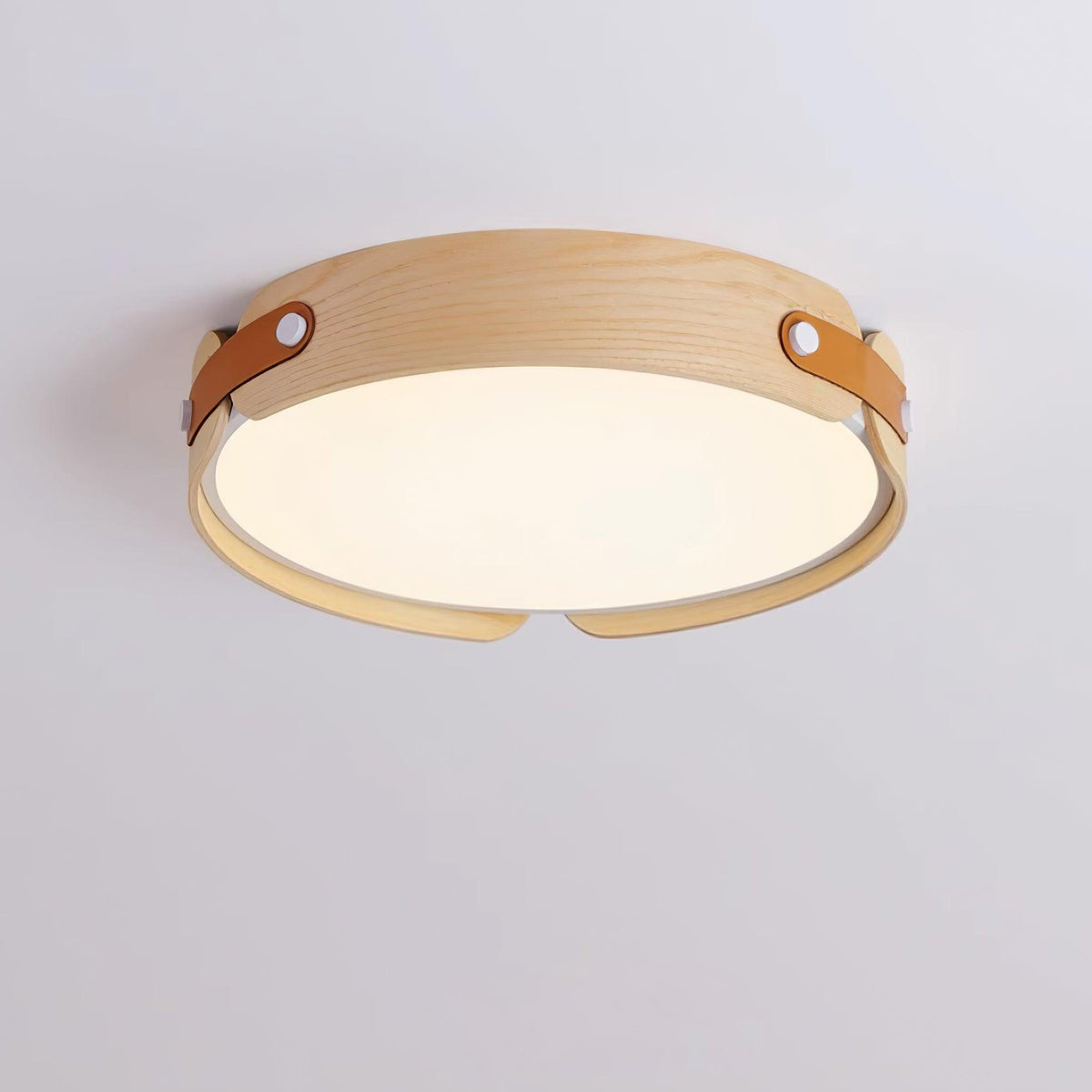 Edan moderne minimalistisk loftslampe i træ