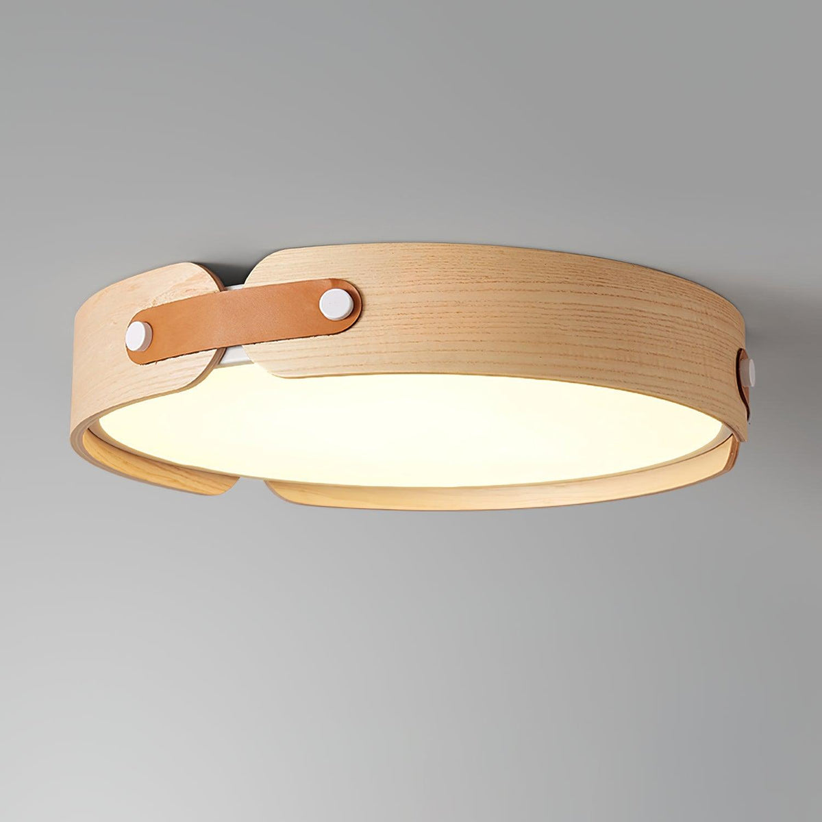 Edan moderne minimalistisk loftslampe i træ