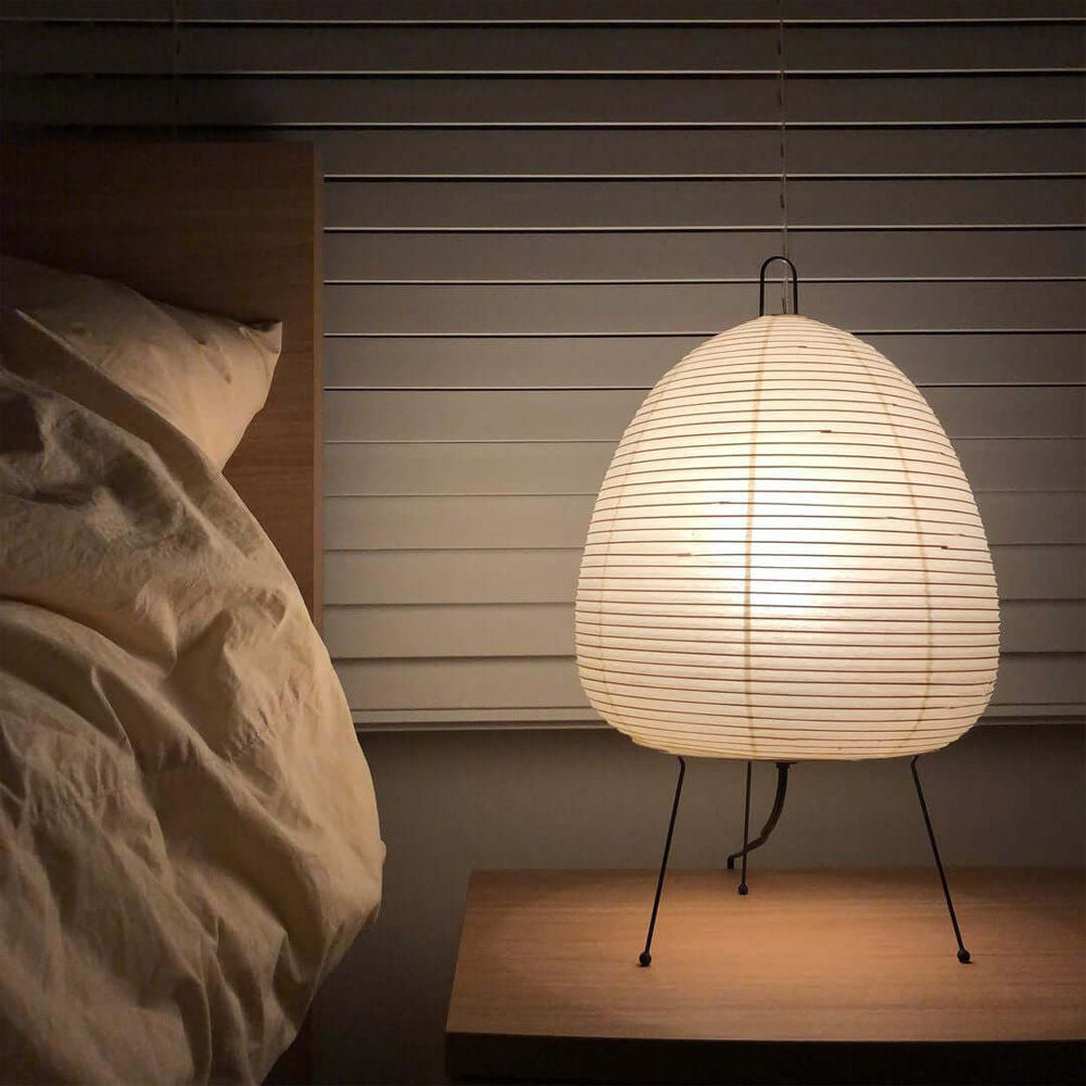 Tranquilux japanskinspirerad bordslampa i papper