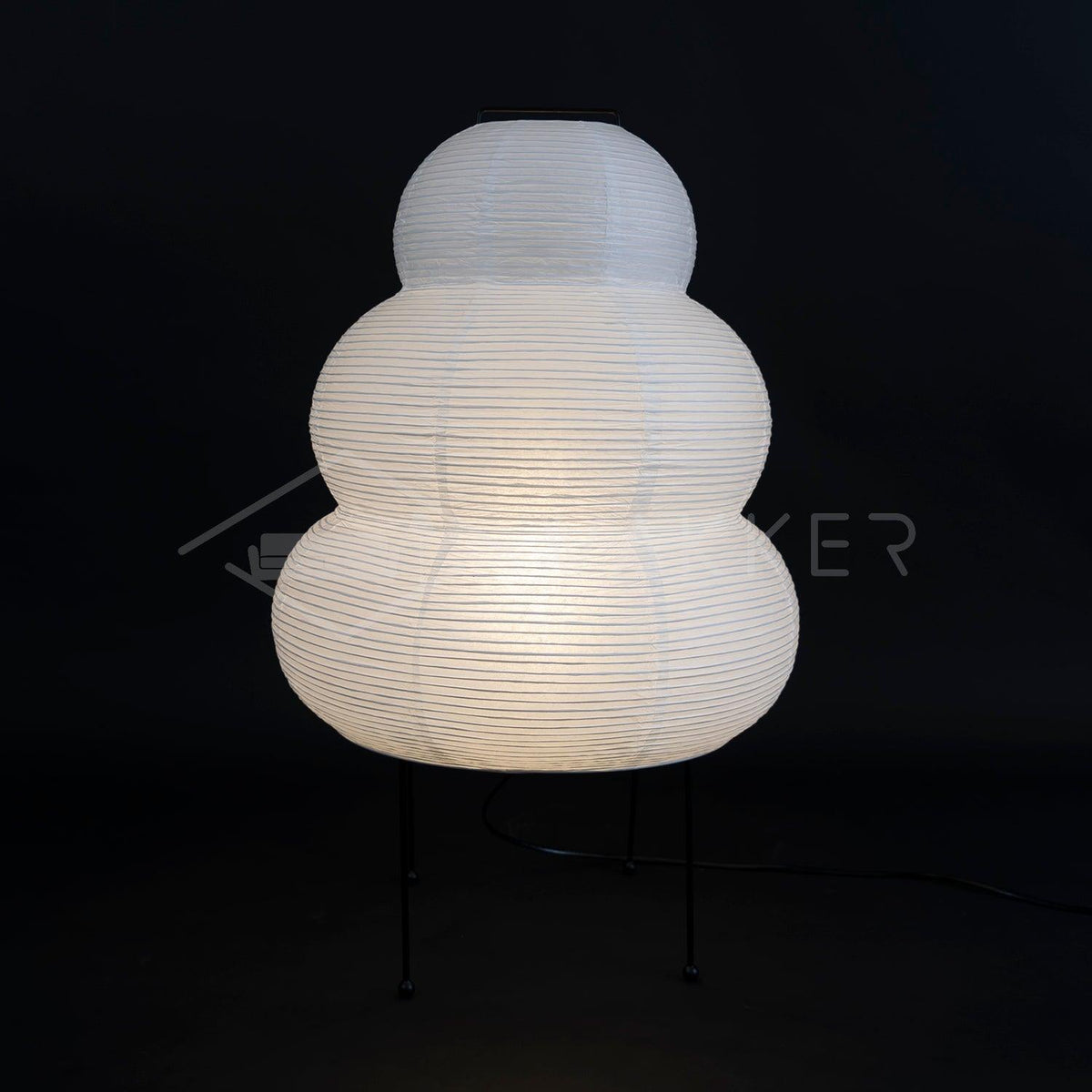 Tranquilux japanskinspirerad bordslampa i papper