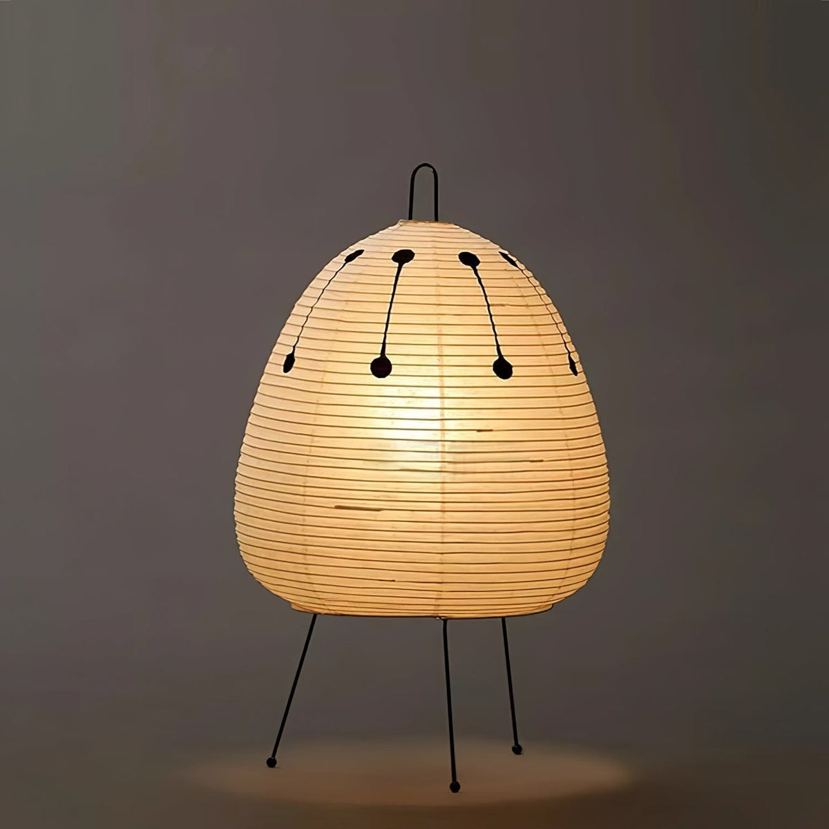 Tranquilux japanskinspirerad bordslampa i papper