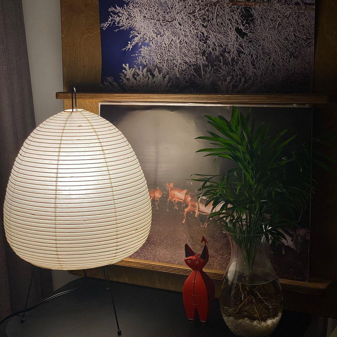 Tranquilux japanskinspirerad bordslampa i papper