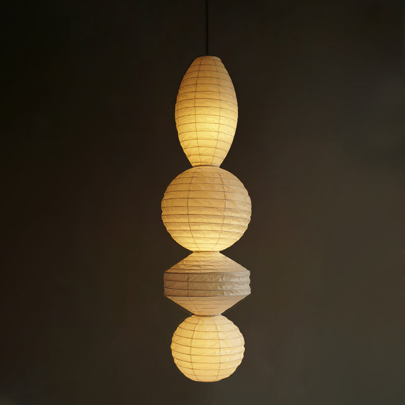 Nami Pendant Light Paper Lantern Wabi-sabi