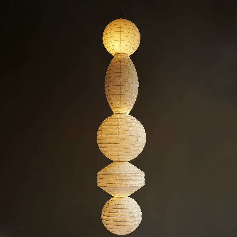 Nami Pendant Light Paper Lantern Wabi-sabi