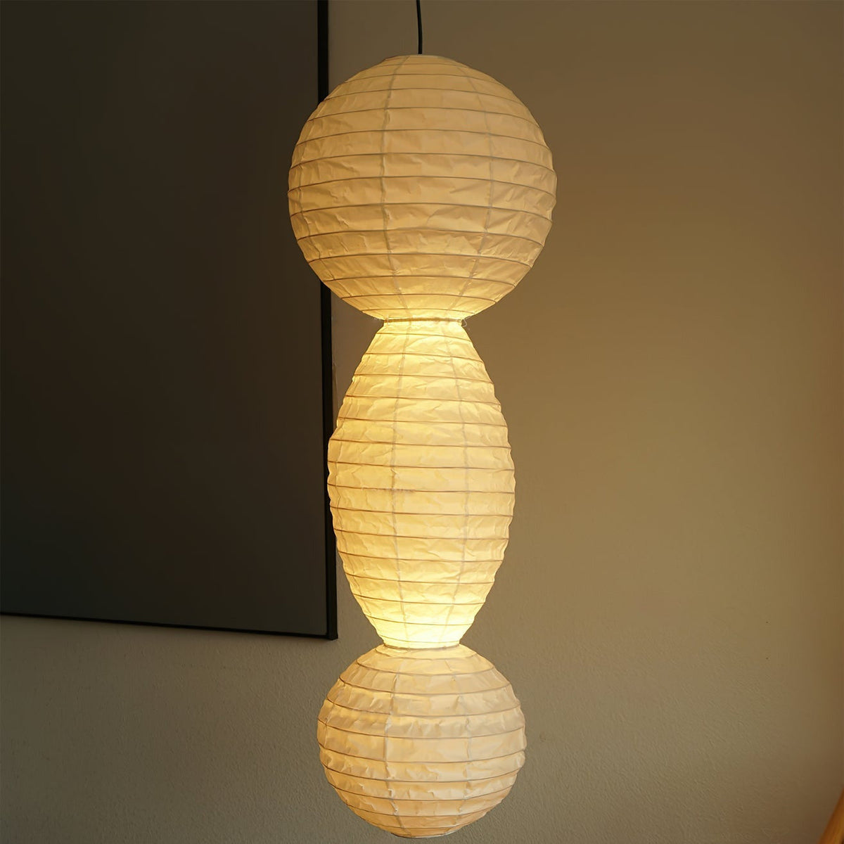 Nami Pendant Light Paper Lantern Wabi-sabi