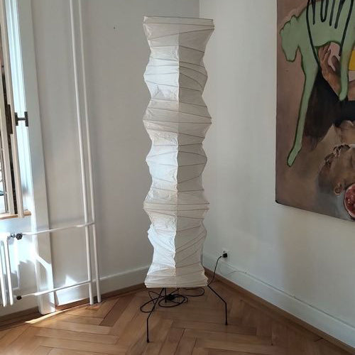 Krelix skandinavisk gulvlampe i papir