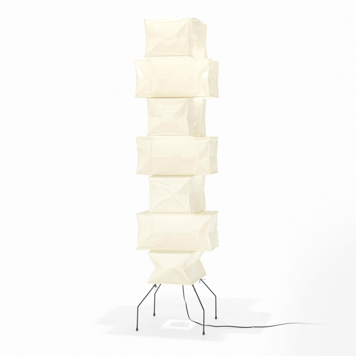 Avara golvlampa i papper