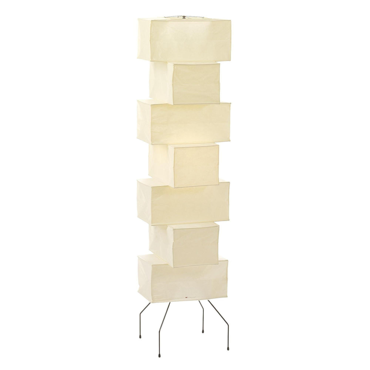 Avara golvlampa i papper