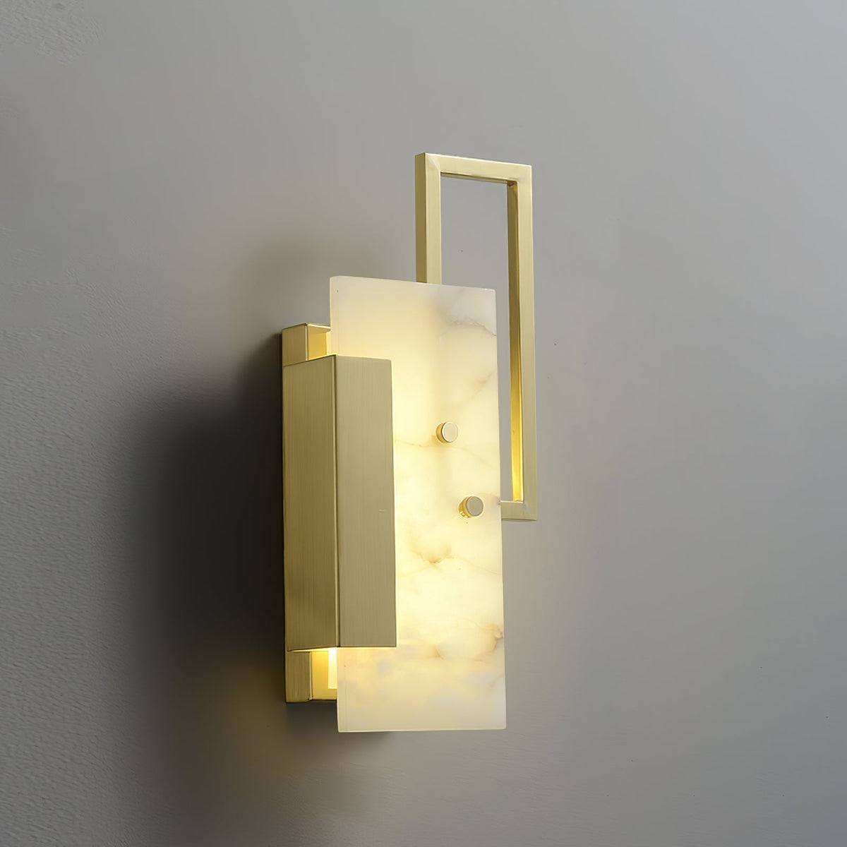 Albinelle vägglampa i alabaster
