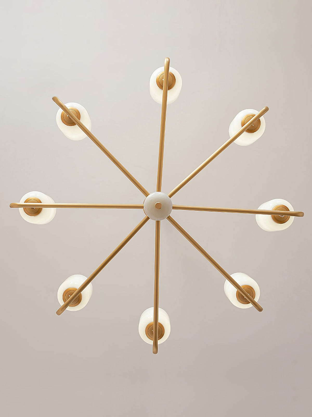 Sifuvyn nútímaleg geometrísk glerkróna