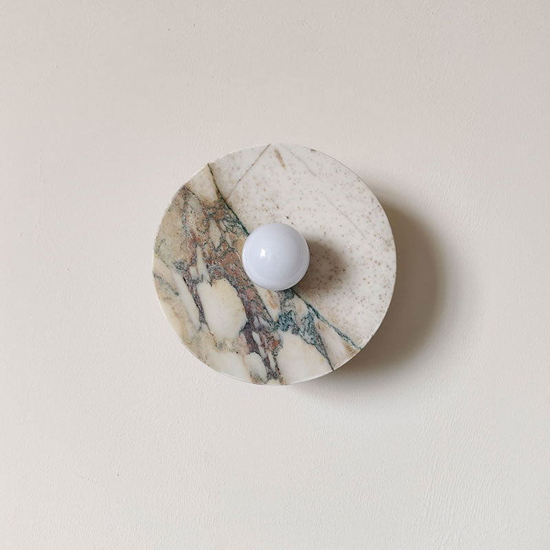 Tinduvyn moderne minimalistisk marmorvæglampe