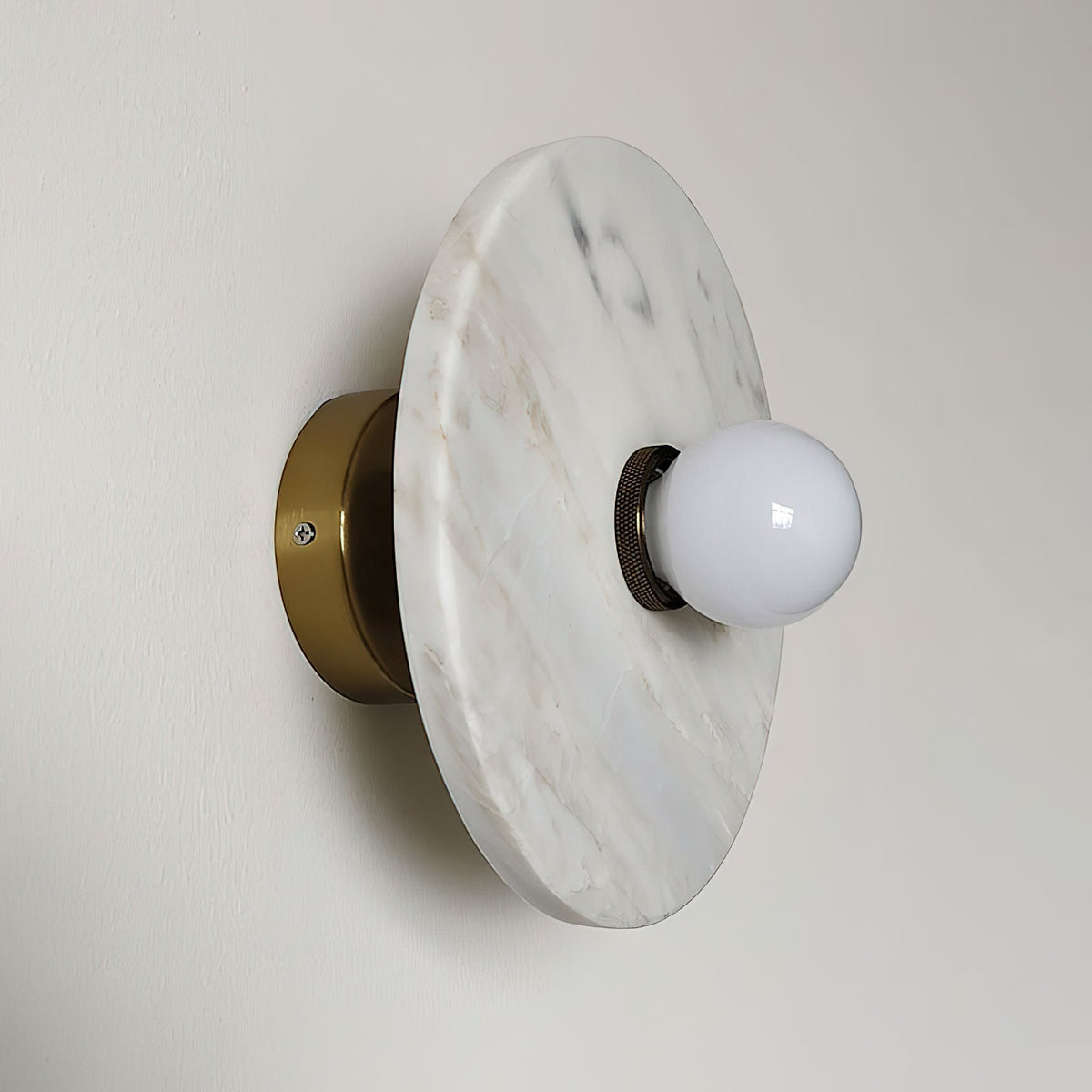 Tinduvyn moderne minimalistisk marmorvæglampe