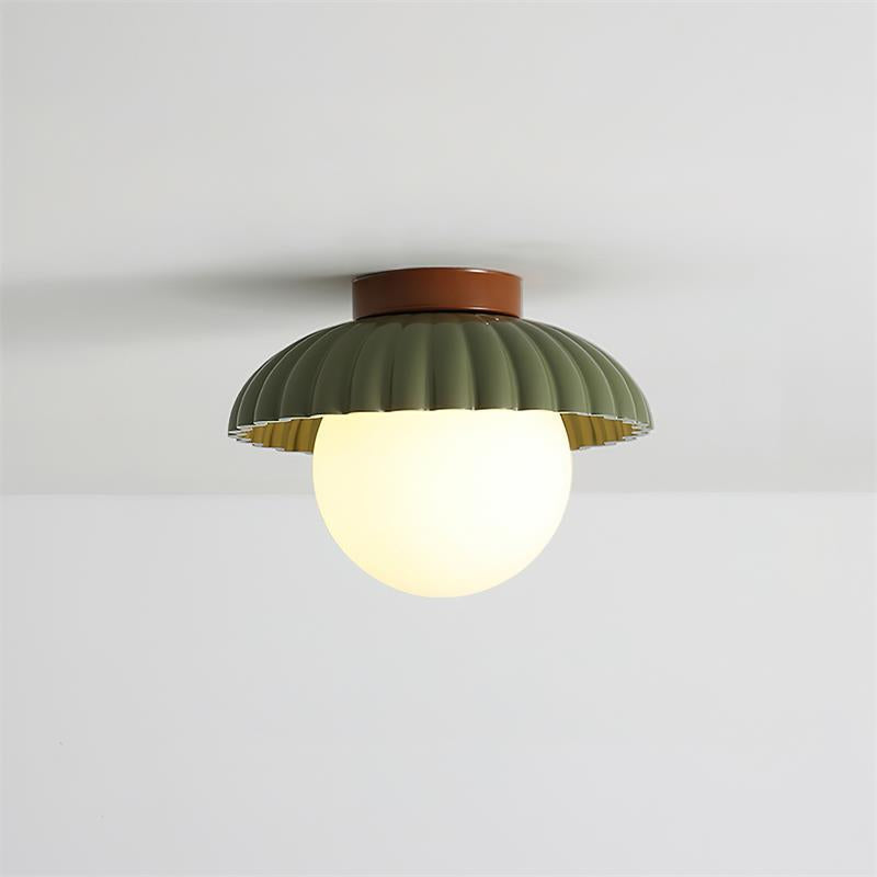 Scallop Glow flatt loftljós