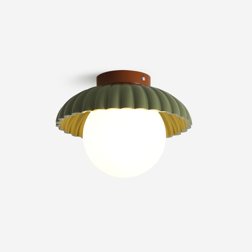 Scallop Glow flatt loftljós