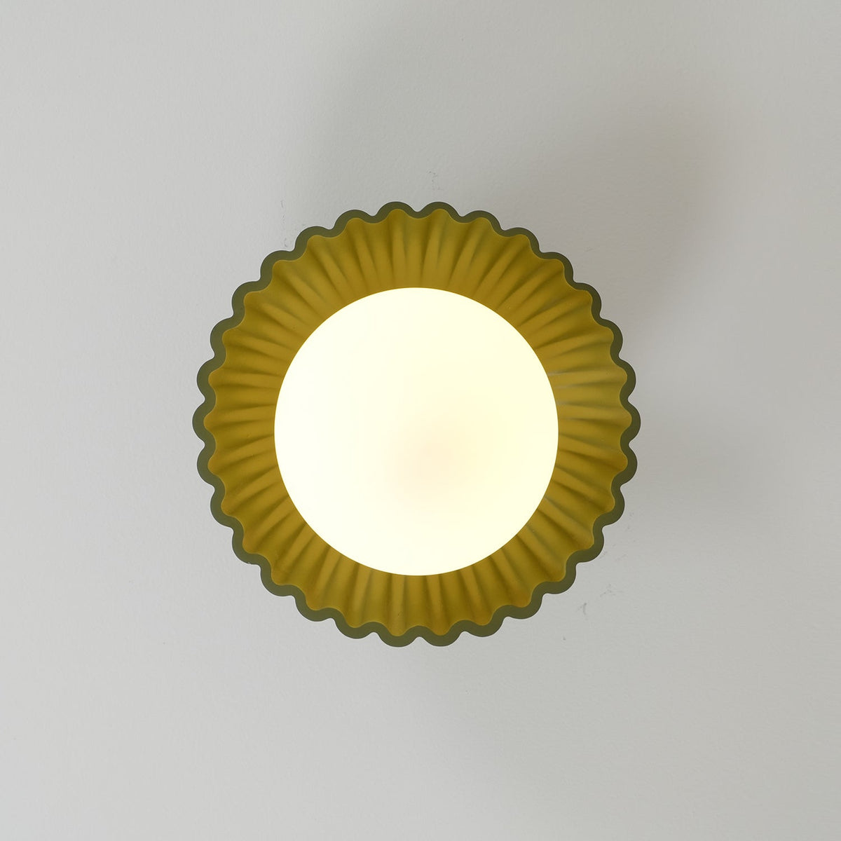 Scallop Glow flatt loftljós